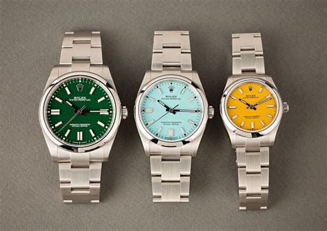 best rolex colorways|Rolex oyster dial colors.